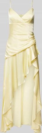 Bardot Bardot Cocktailkleid mit Spaghettitr&auml;gern Modell SORELLA in Hellgelb, Gr&ouml;&szlig;e 38