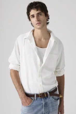 Levi's Camisa Sunset Pocket Standard Fit - Hombre - 2XL - Blanco / Bright White Plus