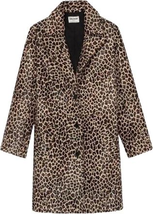 Zadig&Voltaire Dames, Mantels, Bruin, Maat: L