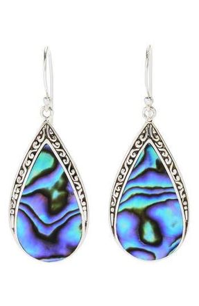 Samuel B. Pear Shape Drop Earrings in Blue/Green at Nordstrom Rack