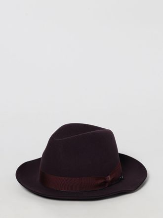 Borsalino Hat BORSALINO Men color Burgundy