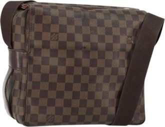 Louis Vuitton Pre-owned Canvas Cross Body Tas - Dames - Vintage Schoudertas - Bruin - ONE Size - Vintage