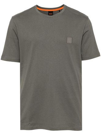 BOSS cotton T-shirts - men - Cotton - 3XL - Grey