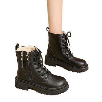 Generic QXDZSW Sexy Elegant Casual/Simple Winter Knight Boots Solid Color Velvet Warm Comfortable Slim/Versatile Womens Boots