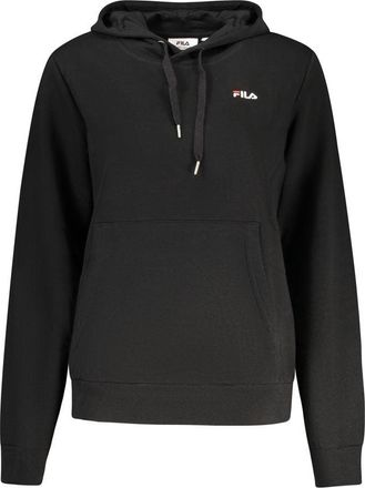 Fila Zwarte Katoenen Dames Hoodie