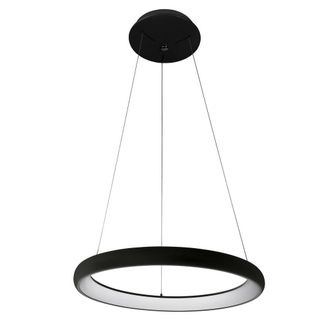Netlighting Modern LED Hanging Pendant Black Warm White 3000K 2200lm