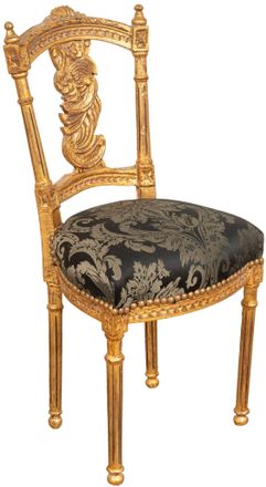 Biscottini International Biscottini - Sill&oacute;n Franc&eacute;s De Estilo Luis Xvi En Madera De Haya Maciza