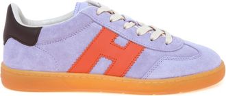 Hogan Cool Sneaker - Dames - Sneakers - Paars - 40 EU - Leer - Schoenen