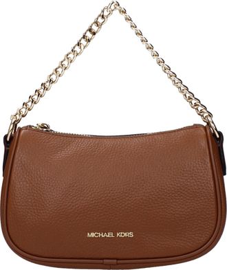 Michael Kors Bruine Leren Handtas
