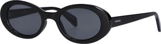 Komono Ana Zonnebril - Dames - Zonnebrillen - Zwart - ONE Size - Accessoires