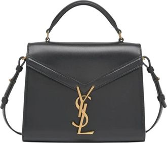 Saint Laurent MNG Cassandra - Dames - Handtassen - Zwart - ONE Size - Tassen