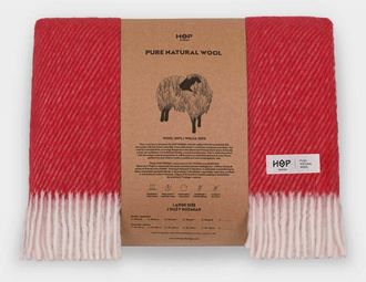 OEM Manta De Lana Alpak (burdeos)