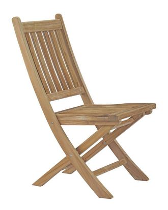 ModWay Discontinued Modway Outdoor Marina Outdoor Patio Premium Grade A Teak Wood Folding Chair