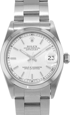 Rolex Pre-owned Rolex Datejust 31 Automatic Chronometer Silver Dial Ladies Watch 68240 SSO