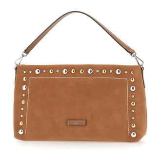 Gianni Chiarini Handbags, female, Brown, Size: ONE SIZE Elisa Shoulder Bag