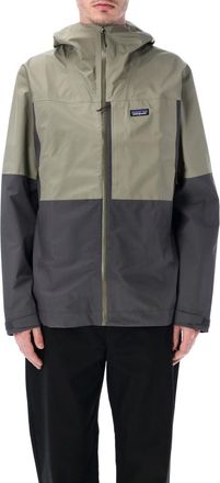 Patagonia Green Hood Rain Jacket