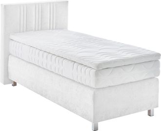 Westfalia Polsterbetten Boxspringbett wahlweise mit Bettkasten und Topper