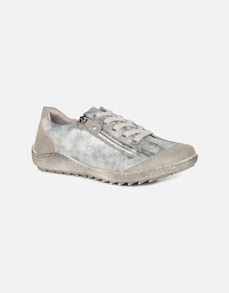 Lunar Womens Bianca Womens Trainers - Silver - Size: 4