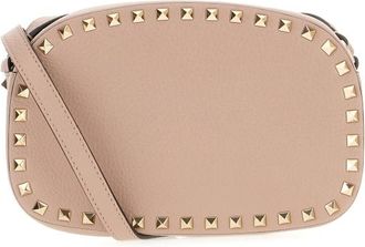 Valentino Garavani Powder Pink Leather Crossbody Bag