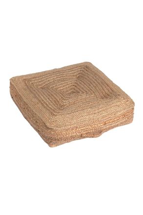 Calma House Coj&iacute;n de suelo color natural 60x60x13