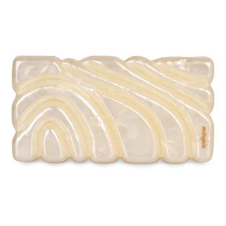 Cult Gaia Clutches, female, Beige, Size: ONE SIZE Pochette Aura