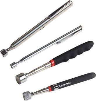 OEM Pinza Magnetica Telescopica, 20 Lb, 15 Lb, 3 Lb, 1,5 Lb, Prolunga In Metallo Per Punti Difficili Da Raggiungere, Set Da 4