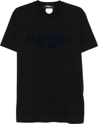 Dsquared2 Cool Fit Milano T-Shirt - Heren - T-shirts - Zwart - S - Katoen - Tops