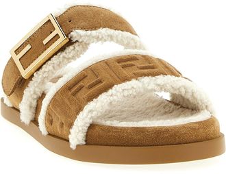Fendi Feel Sandal - Tan