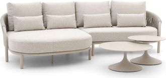 Suns Feroli/Nova chaise longue loungeset 4-delig rechts