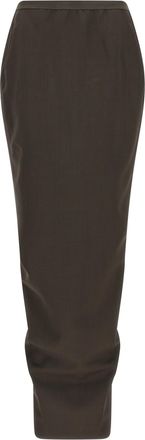 Rick Owens soft Pillar Long Skirt