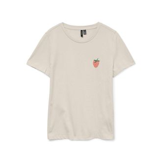 Vero Moda Bedrukt T-shirt met ronde hals