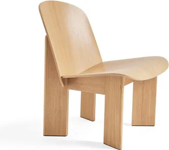 HAY Massief Eiken Lounge Stoel - unisex - Chairs - Beige - ONE Size - Home