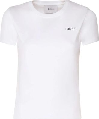 Coperni T-shirt - Dames - T-shirts - Wit - M - Katoen - Tops