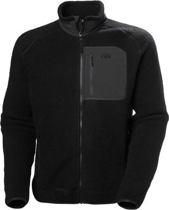 Helly Hansen Panorama Pile Block Jacket Fleecejacke f&uuml;r Herren | schwarz