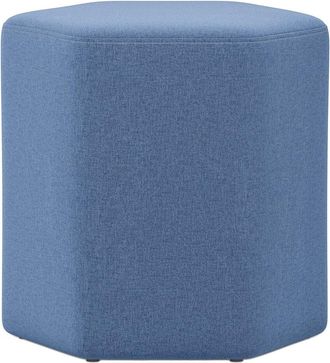 Simpli Home Brock 16In Contemporary Irregular Footstool