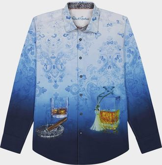 Robert Graham Mens Garrick Club Sport Shirt