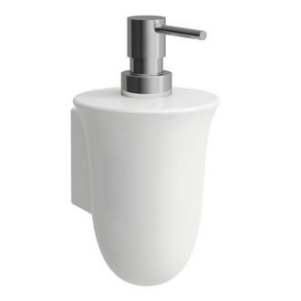 Laufen Laufen - El Nuevo Dispensador De Jab&oacute;n Cl&aacute;sico, Cer&aacute;mica Zafiro