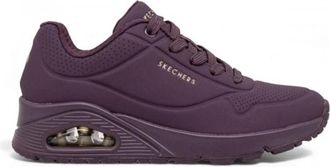 Skechers Synthetic Fabric Round Toe Sneakers - Dames - Sneakers - Rood - 39 EU - Schoenen