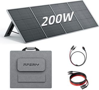 OEM Panel Solar Plegable - Aferiy - 200w - Monocristalino 23% - Etfe Ip65 - Soporte Autoportante
