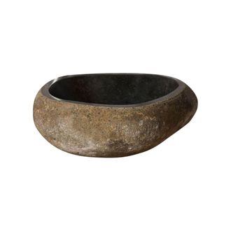 Wanda Collection Lavabo sobre encimera de piedra natural cuarto de ba&ntilde;o piedra 30