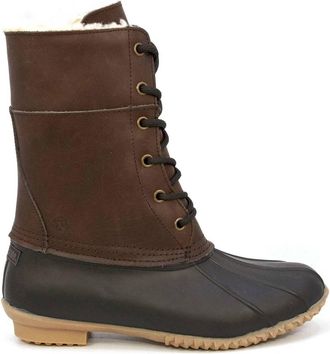Northside Womens Carrington Waterproof Duck Boot In Dark Brown