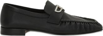 Christian Louboutin Mocallista Loafers - Heren - Loafers - Zwart - 40 EU - Leer - Schoenen