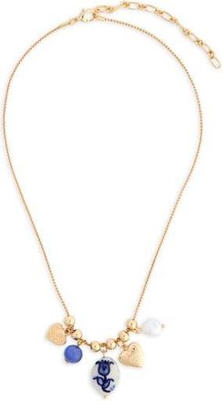 Saachi Mixed Charm Necklace in Gold at Nordstrom Rack