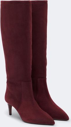 PARIS TEXAS Botas altas de ante Stiletto