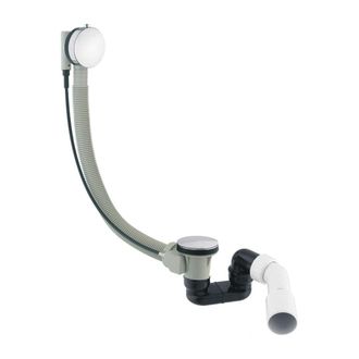 Omnires Omnires Cgs - Juego De Desag&uuml;e Y Rebosadero Para Ba&ntilde;era, Longitud 81 Cm, Cromo Tk104-plus-3.01+64-scr