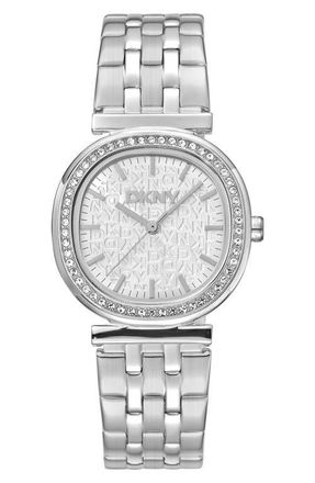 DKNY L 083 Bracelet Watch in Silver at Nordstrom