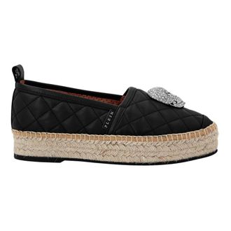 Philipp Plein Dames, Schoenen, Zwart, Maat: 36 EU Leer