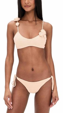 Devon Windsor Adrienne Top & Ammie Bottom In Vanilla