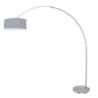Steinhauer Steinhauer - L&aacute;mpara De Pie - Sparkled Light - Acero - Lino Metal