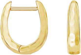 Dower & Hall Small Horseshoe Nomad Huggie Hoops